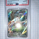 Pokémon Meowth 106/094 Me02 Phantasmal Flames Illustration Rare Holo PSA 10