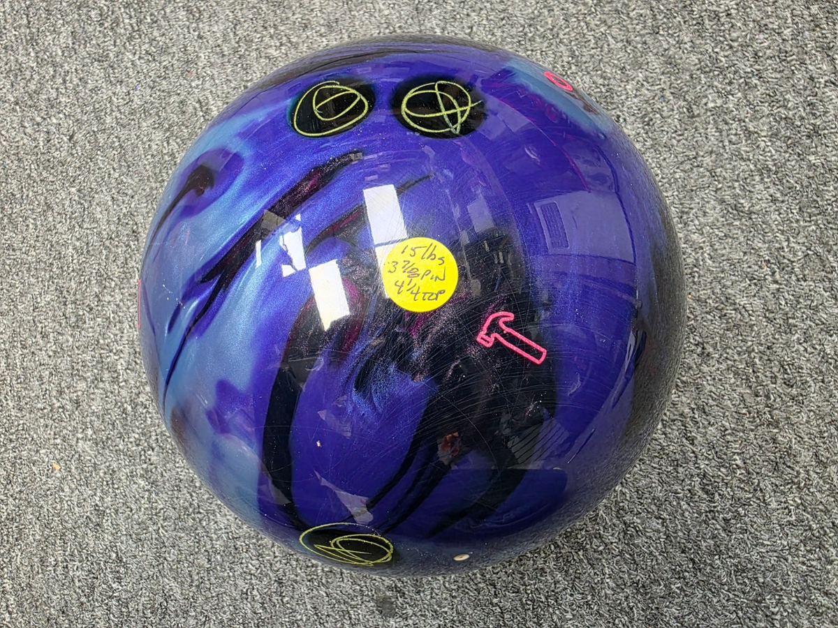15 lbs USED Hammer EFFECT bowling ball | eBay