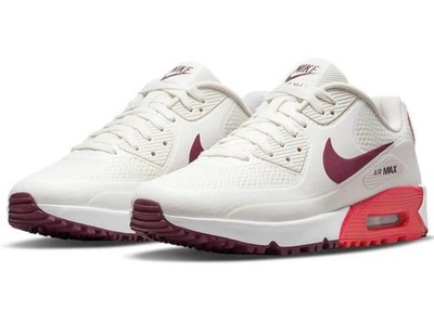 シューズ(男性用) Nike Air Max 90 G Sail Dark Beetroot Size 13 - Nike Air Max 90 Golf Dark Beetroot for sale online | eBay