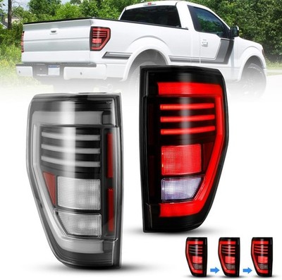 LED Taillight Assembly Fit For 2009 2010 2011 2012 2013 2014 Ford F-150 Style...