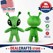 30CM IKEA AFTONSPARV Alien Plush - Green Kids' Favorite 13 " Soft Toy Anime NEW