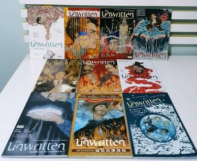 Lot of 10x The Unwritten Graphic Novel / Comic Books! Dead Man's Knock & More!