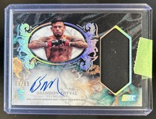 2025 Topps UFC Royalty Brandon Royval Superior Relic Auto #/99