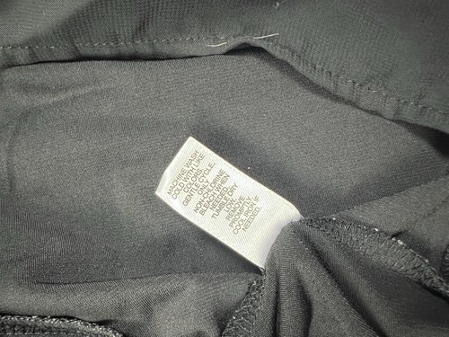 Cato Top Womens 22/24W Black Short Sleeve Polyester Blend Sheer Trim - Picture 11 of 11
