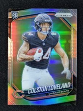 2025 Panini Prizm COLSTON LOVELAND Rookie RC Silver Chicago Bears #319