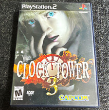 Capcom Clock Tower 3 PS2 Survival Horror M NTSC-U/C 2003 Manual Included