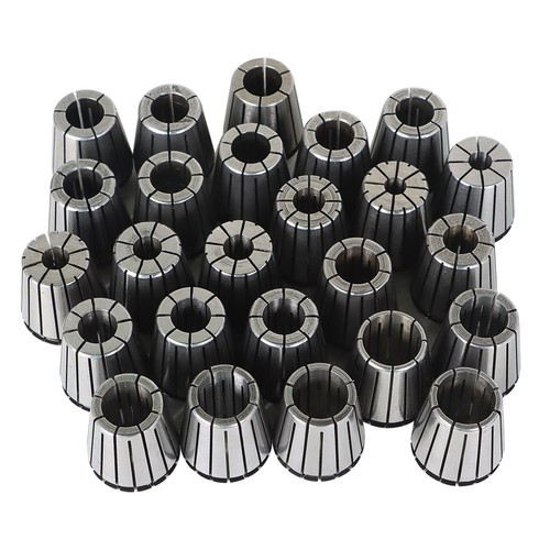 25 Pc Collet Set ER32 Collet Chuck 1/16 inch-3/4 inch Holder Spring Collet Set - Picture 11 of 11