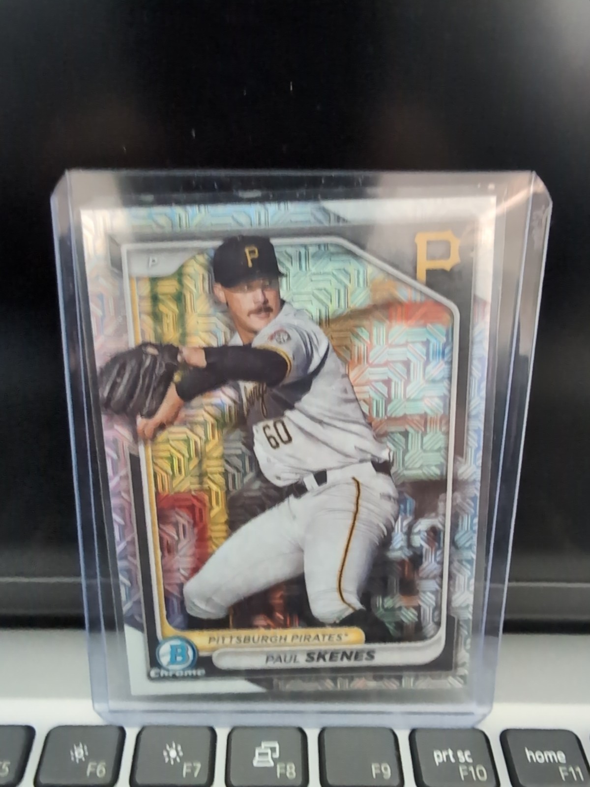 2024 Bowman - Chrome Prospects Paul Skenes #BCP-125 Mojo Refractor (RC)