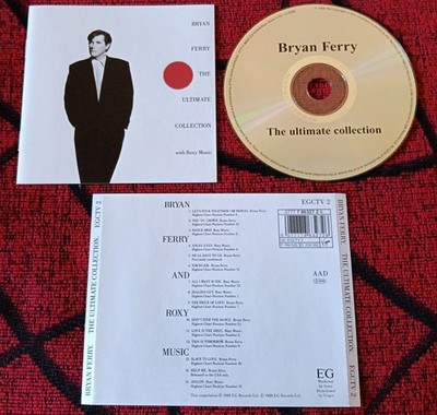 BRYAN FERRY ** The Ultimate Collection With Roxy Music ** 1988 UK CD