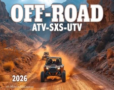 2026 Off-Road Side by Side UTV ATV Wall Calendar 16-Month XL | FREE SHIPPING
