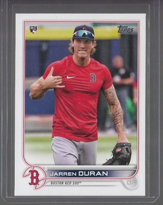 2022 Topps Series 1 - Image Variation - Jarren Duran #187 Workout Clothes (RC)