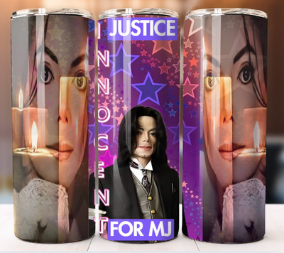 Michael Jackson Tumbler 20oz Cup Mug w/ Straw Style Great for Gifting to a Fan