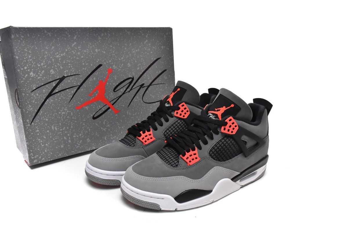 Size 9 - Jordan 4 Retro Mid Infrared for sale online | eBay