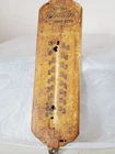 Frostie Root Beer Vintage Tin Metal Sign-missing thermometer 8.5"Tx2.25"W