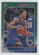 2019-20 Panini NBA Hoops Premium Stock Green Prizm Isaiah Roby #234 mp7