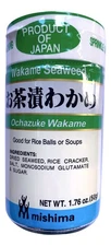 Mishima Ochazuke Wakame Furikake (Seaweed & Rice Cracker Mix (Pack of 3))