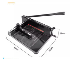 A4 12" Manual Paper Cutter Heavy Duty Guillotine Trimmer 300 Sheets Die Cutters
