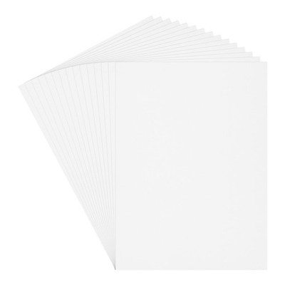 30 Sheets White Cardstock 9'' x 11'' Card Stock Printer Paper for DIY Arts