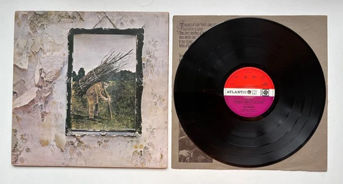 *RARE* *LED ZEPPELIN* *UNTITLED* *UK 1ST PRESS* *INVERTED FEATHER* *VINYL LP*