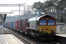 D23 6x4 Photo Class 66 66078 Goring and Streatley 07.03.17