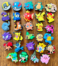 Pokemon Crocs 29 Jibbitz Bundle Charmander Snorlax Squirtle Gengar Bulbasaur