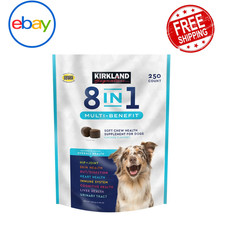 Kirkland Signature 8-in-1 Multi-Benefit Soft Chews for Dogs, 250 Count Supplemen