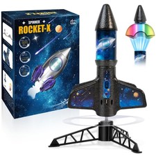 Rocket Launcher for Kids -200 Feet of Flight Altitude, Auto Electric Rocket T...