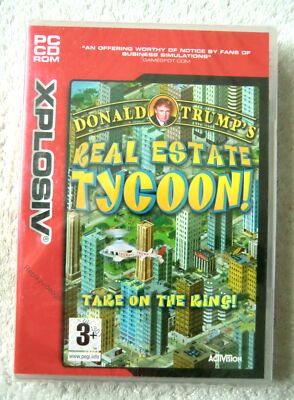 30110 - Donald Trump's Real Estate Tycoon [NEU/VERSIEGELT] - PC (2002) Fenster