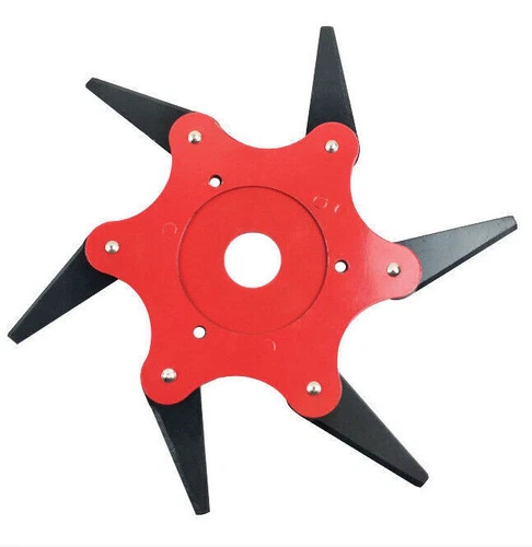 6 Zahn Dickichtmesser Für Stihl Motorsense Freischneider Messer Blatt Klinge DE - Bild 9 von 11