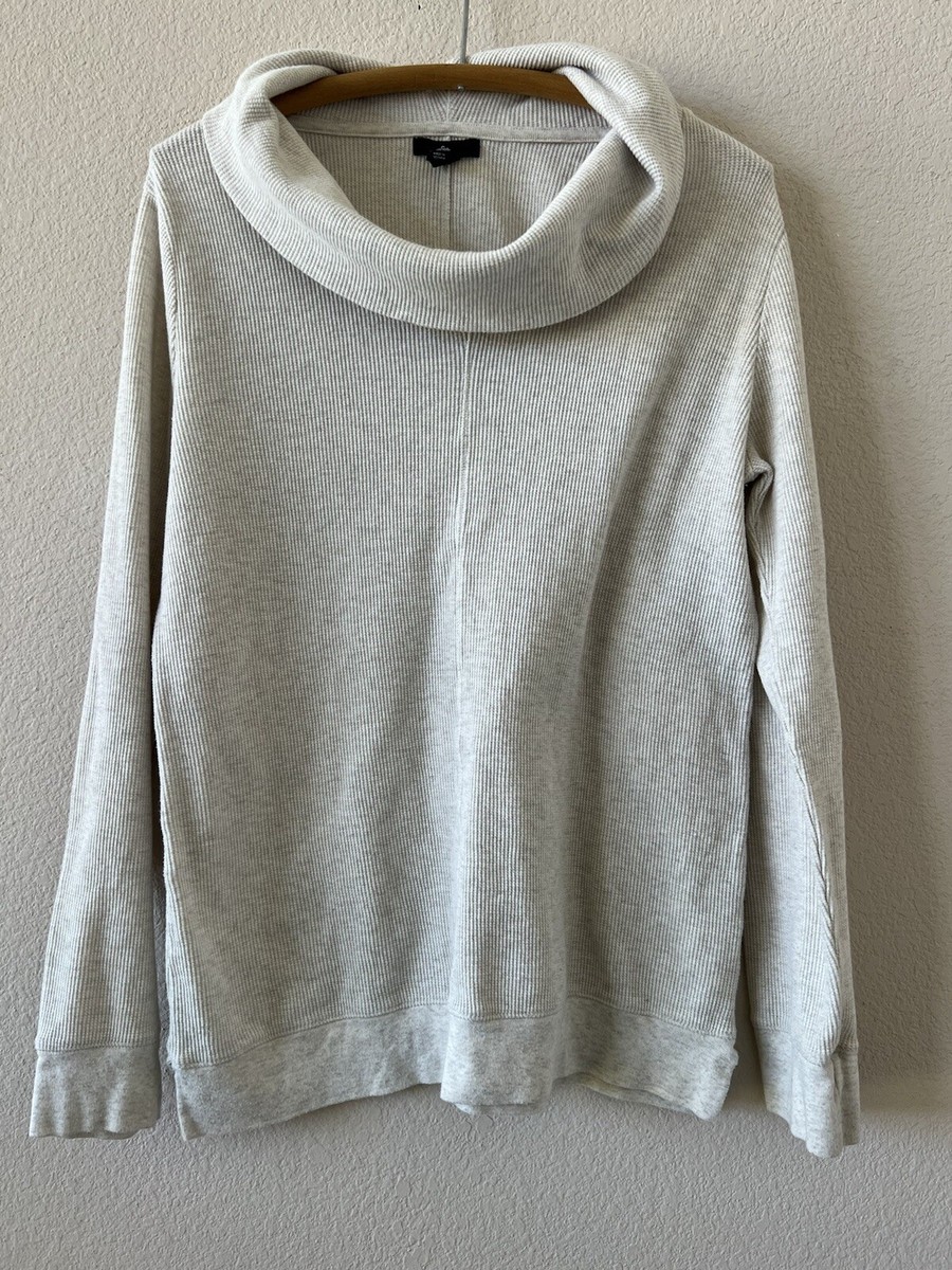 GAP Cotton Thermal Ribbed Women's Large Beige Tan Cowl GAP Cotton Thermal Ribbed Women's Large Beige Tan Cowl