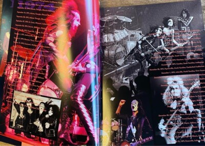 KISS Japan Tour 2001 Concert Program Tour Book with Ticket Stub