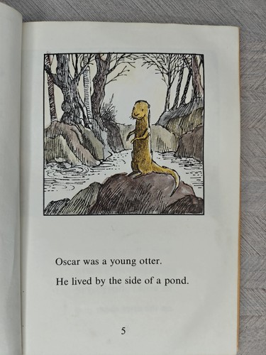 Oscar Otter by Nathaniel Benchley An I Can Read Book 1966 Vintage Hardcover - Picture 6 of 8