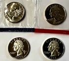 1998 P D S S Quarters Proof/Silver Proof/BU -4 Coin Set PD IN CELLO
