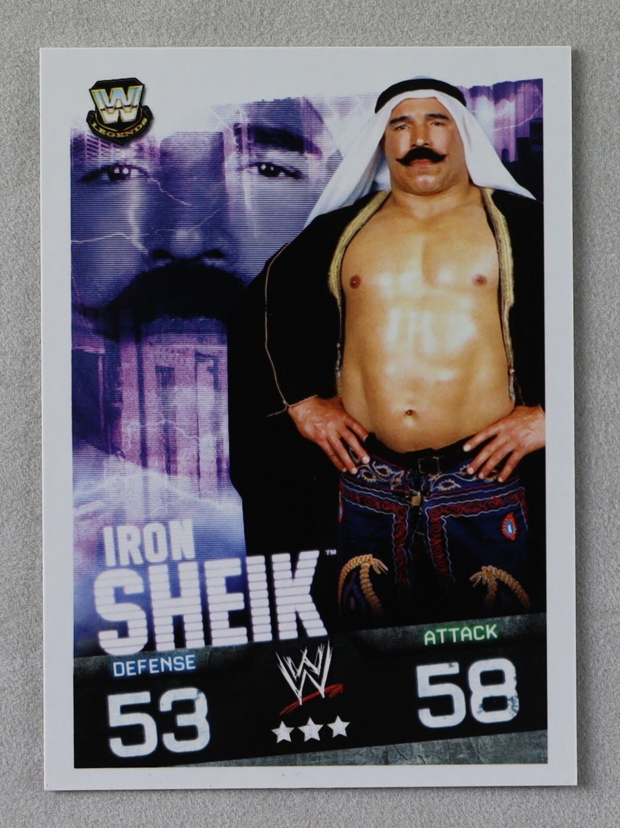 The Iron Sheik WWE Pro Wrestling Trading Card Topps WWF 2009 HOF