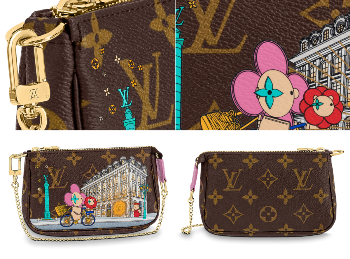 Louis Vuitton Pochette Accessoires Vivienne Xmas Monogram