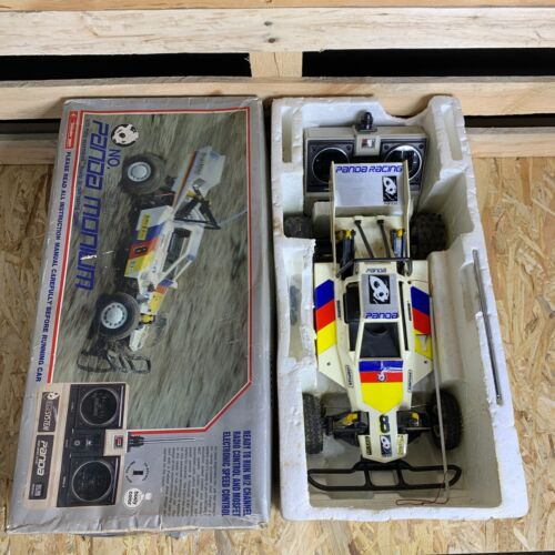 VTG THUNDER TIGER PANDA MONIUM NO.390 1/10 FULLY ASSEMBLED CON COMANDO E SCATOLA - Imagen 19 de 24
