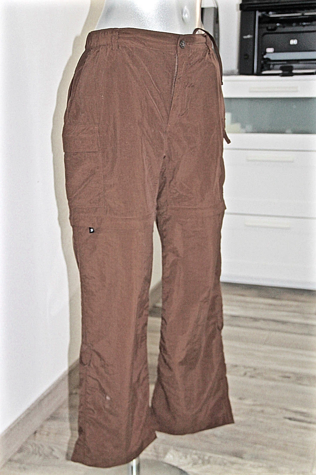 cute THE NORTH FACE brown safari trek shorts modular pants size m/M