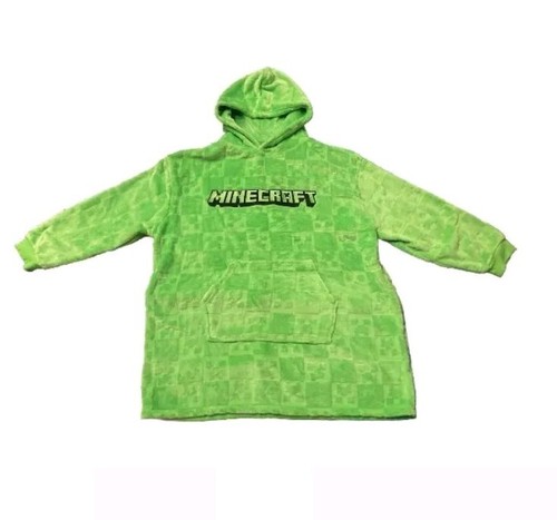 Minecraft Snuggle Snuddie Hooded For Boys Kids From Primark - Picture 2 of 3
