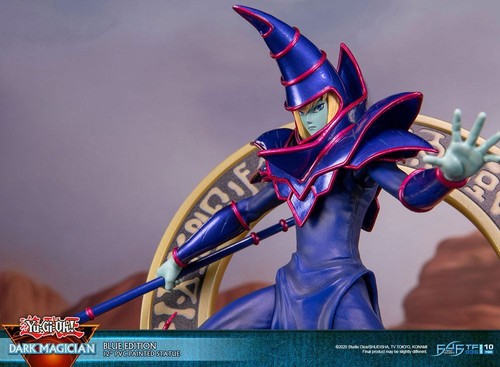 Yu-Gi-Oh! PVC Statue Dark Magician Purple Version 29 cm NEU / OVP - Bild 11 von 24