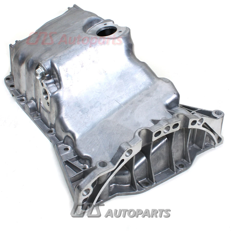 Engine Oil Pan w/ Oil Level Sensor Hole Fits 00-05 Audi A4 VW Passat 1.8L DOHC Foto 3 de 4