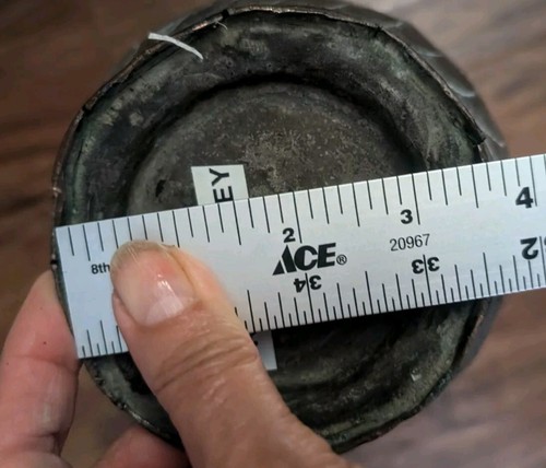 Türkischer Krug 11" gemischte Metalle schwer Dekor Stück oder Utencil Halter Vase - Bild 10 von 10