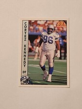 1992 Pacific Oroweat Seattle Seahawks #37 Cortez Kennedy 