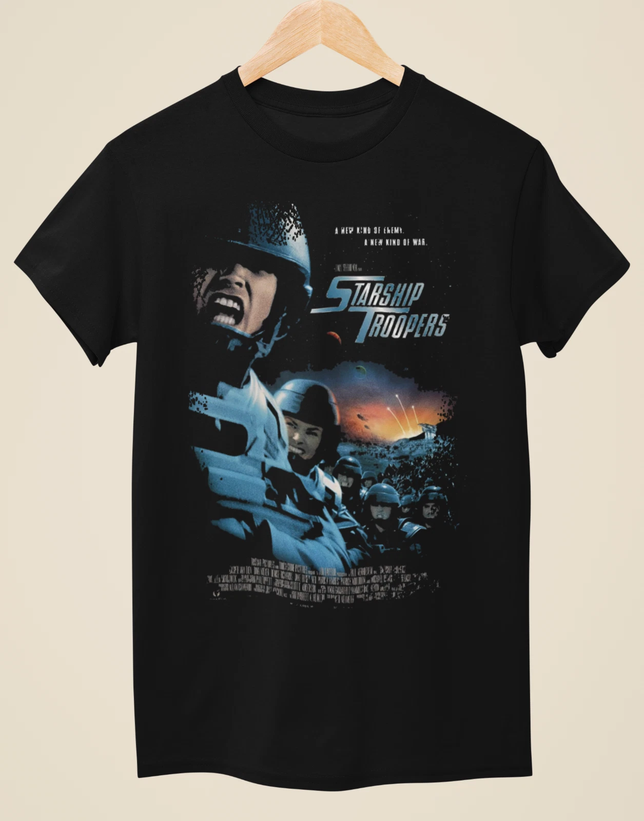 Starship Troopers - Movie Poster inspired Unisex Black T-Shirt
Opens in a new window or tab