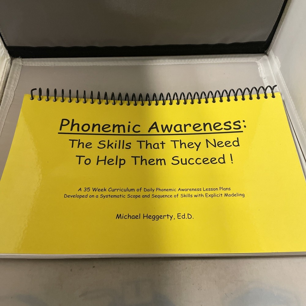Phonemic Awareness The Skills That They Need to Help Them Succeed 6th Print 2007