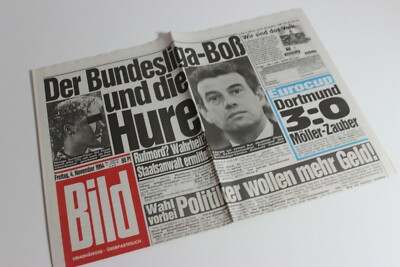 BILDzeitung 04.11.1994 November 4.11.1994 Geschenk 26. 27. 28. 29. Geburtstag