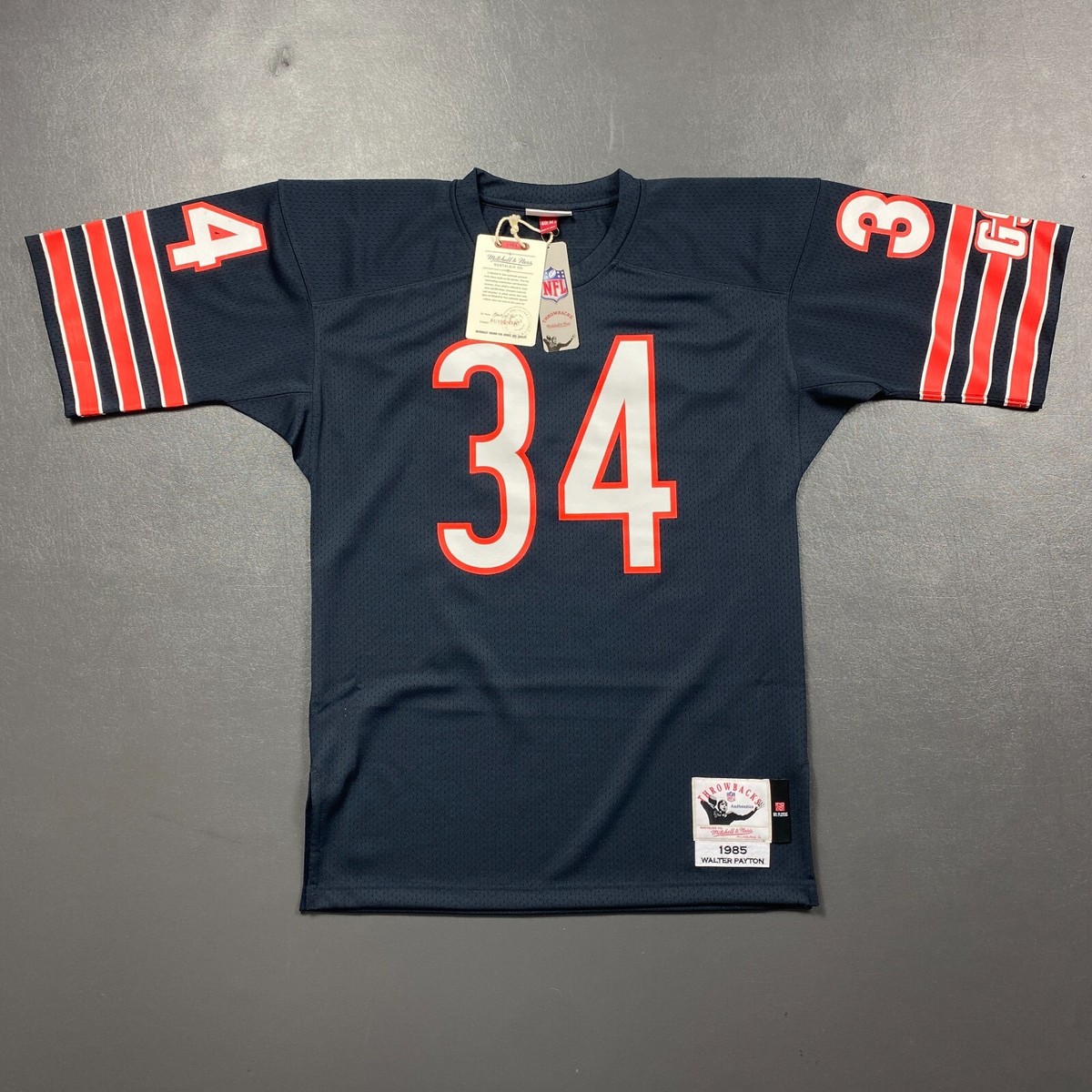 100% Authentic Walter Payton Mitchell & Ness 1985 Bears Jersey