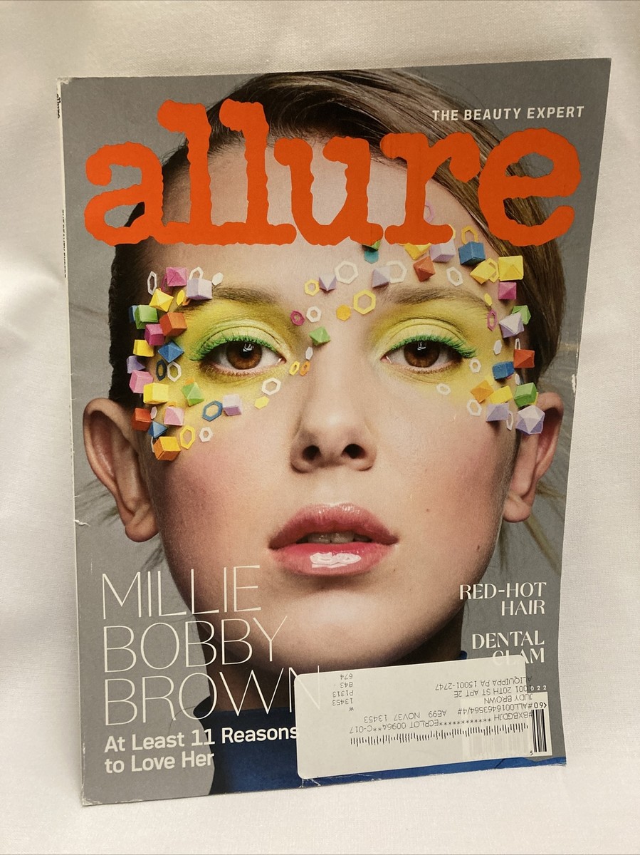 女性情報誌 allure us Sep 2022 Millie Bobby Brown Allure September 2022 Magazine Millie Bobby Brown Cover