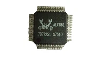Realtek ALC861 LQFP-48 audio codec IC PULL GUARANTEED