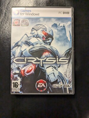 CRYSIS PC DVD-ROM FPS ORIGINAL VERSION WITH MANUAL GOOD CONDITION-guaranteed