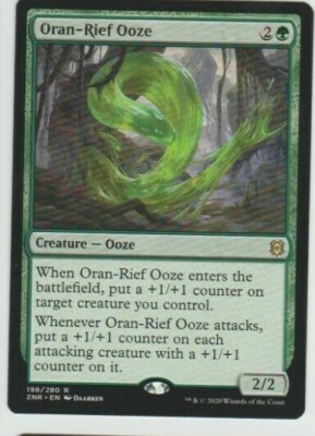 Oran-Rief Ooze Zendikar Rising MAgic The Gathering MTG ccg Rare